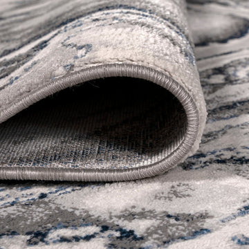 Swirl Marbled Abstract Area Rug